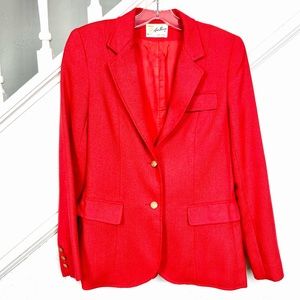 Red blazer